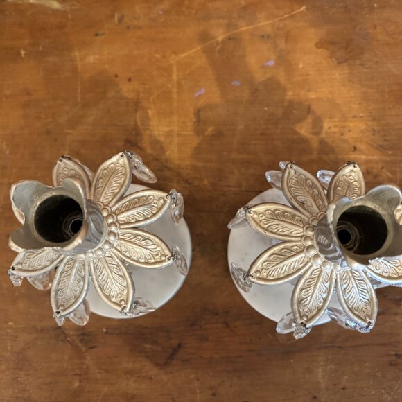 Vintage Candle Holders (set of 2) - Picture 2 of 4